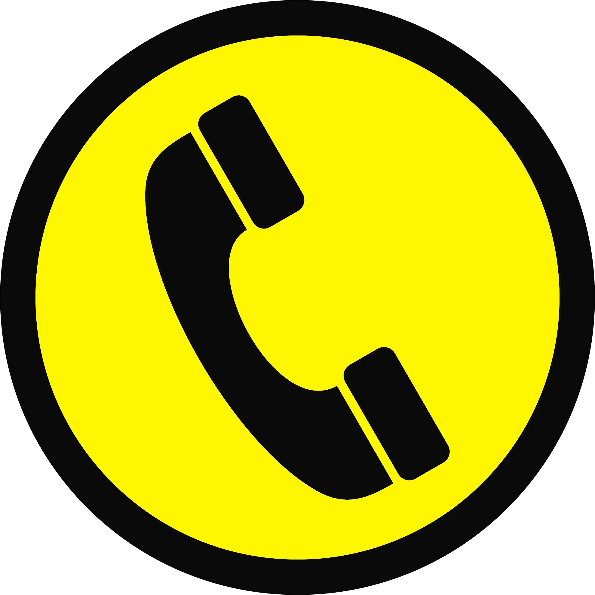 Mobile Phones Telephone call, Yellow Phone, text, telephone Call, home Business Phones png